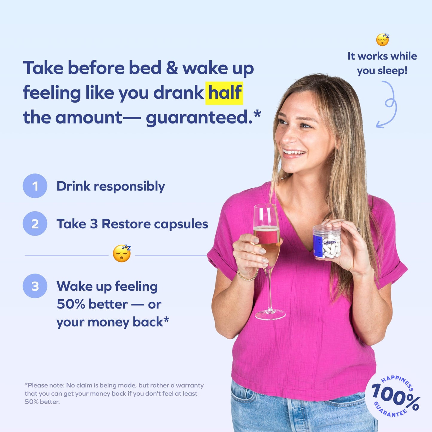 CHEERS RESTORE Anti-Cruda & Resaca — Escudo Hepático Avanzado (36 Cápsulas)