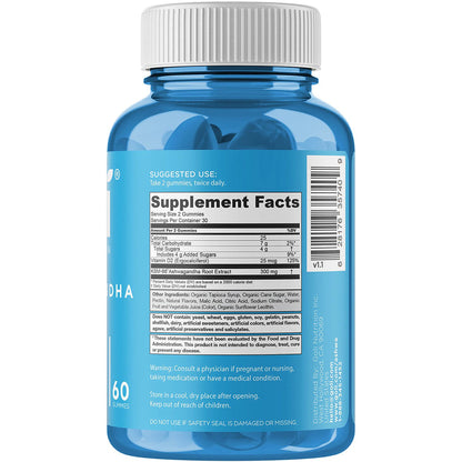 Goli® Ashwagandha — Relajación, Control de Estrés y Enfoque (60 Gomitas)