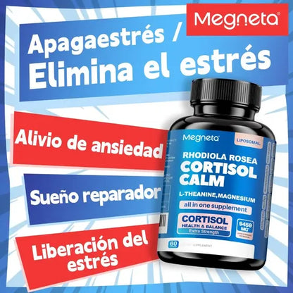 Suplemento Cortisol Calm Megneta 60cp