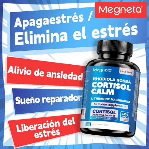 Suplemento Cortisol Calm Megneta 60cp