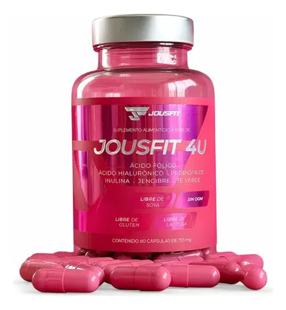 Jousfit 4U — Salud Digestiva, Balance Clínico y Cuidado de la Piel (60 Cápsulas)